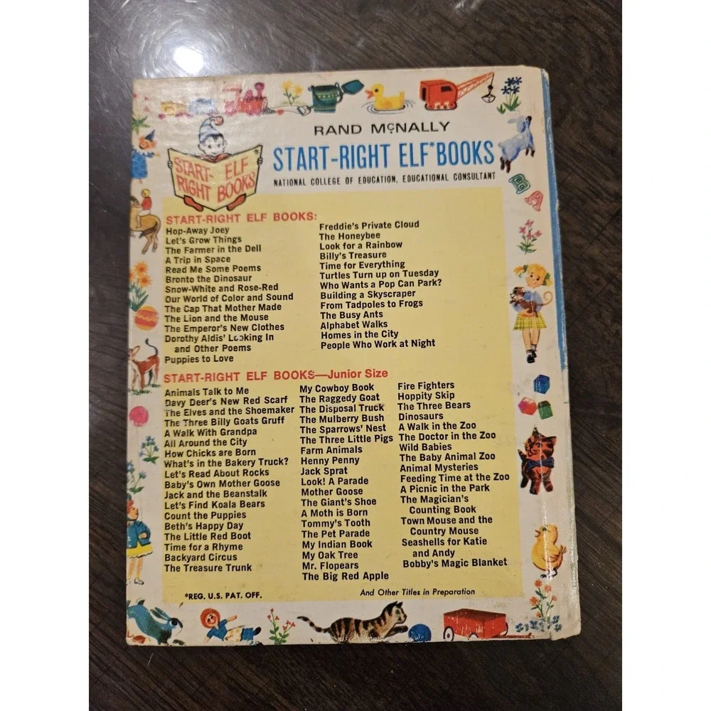 A Moth Is Born Rand McNally Elf‎ Book Vintage 1967